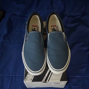 Vans Skate Slip On, 10.5, Navy